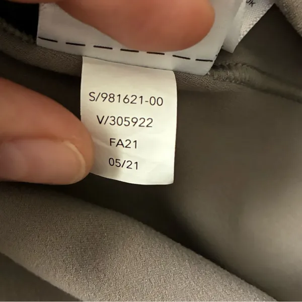 Athleta Grey Serene Salutation Stash Pocket Leggings with Patterned Stripe 3X - Image 15