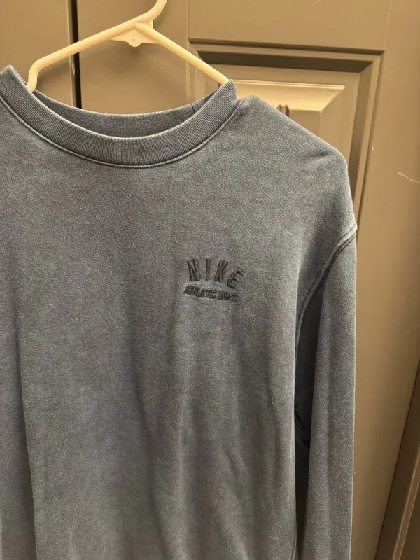 Vintage Nike Crewneck Blue Size L - Image 2