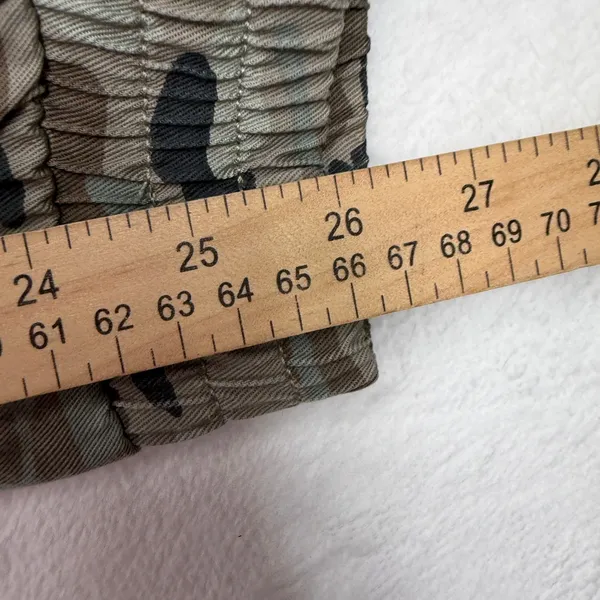 GAP Medium Jogger Pants Camo Green Lyocell Elastic Waist QLP1073S Utility Casual - Image 13