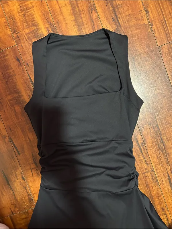 Source Unknown Black Sleeveless Maxi Dress - Image 3