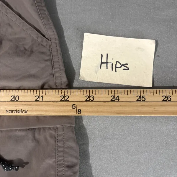 Mountain Hardwear Shorts Womens Size 12 Taupe Hiking Gorpcore Outdoors Belt - Image 9