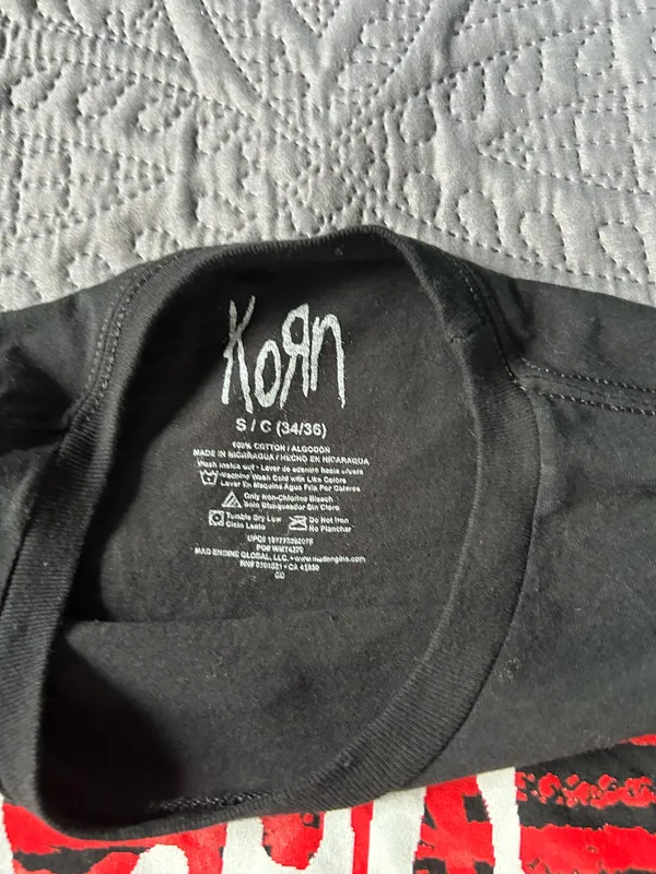 Korn shirt Black - Image 2