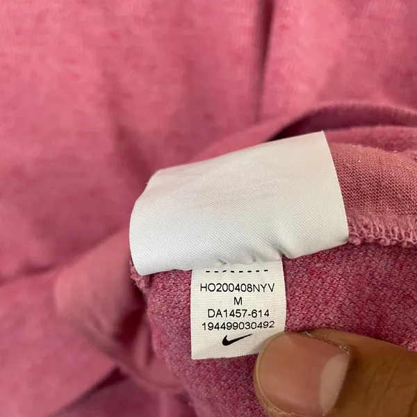 Nike Hypernaturals 1/2-ZIP Women M Dessert Berry Pink Sportswear Pullover - Image 6