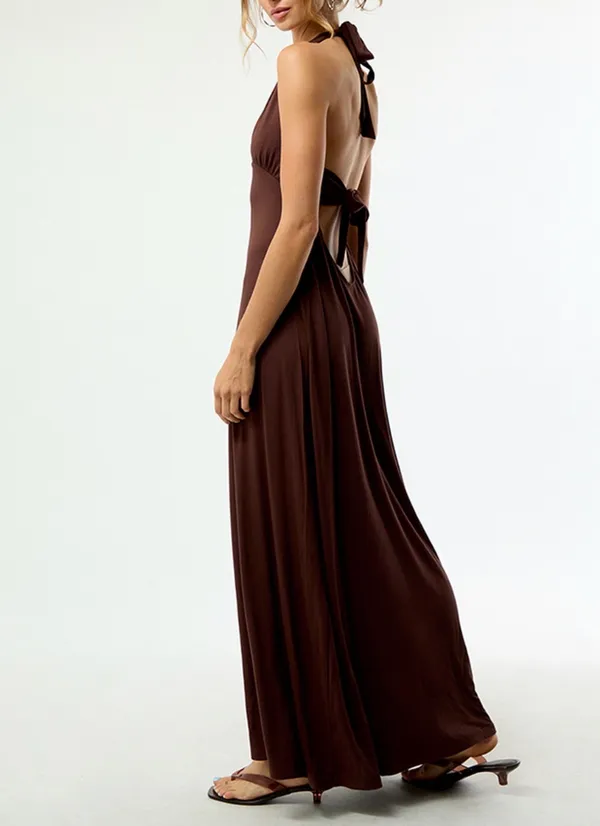 Pacsun Third Charm Alexa Halter Midi Dress - Image 3