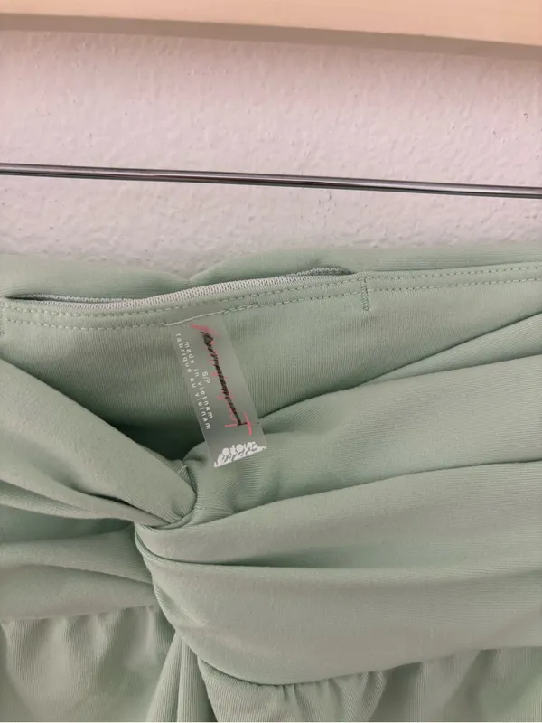 Free people movement green shorts - Image 2