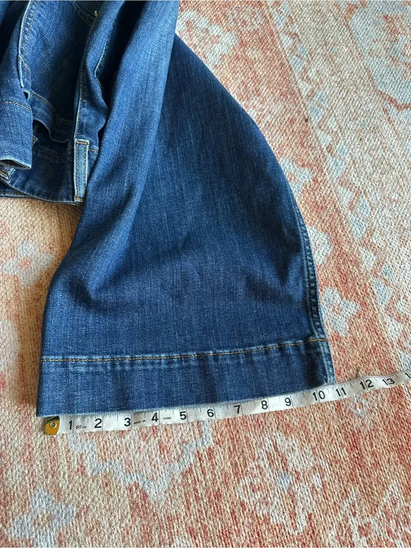 Maeve the Colette High-Rise Wide-Leg Cropped Jeans size 31P - Image 10