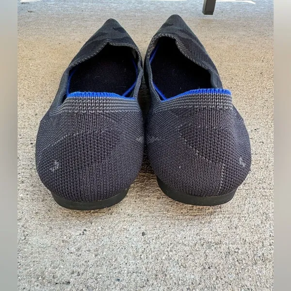 Rothy's The Point Dark Camo Grey Size‎ 9 Wide - Image 6