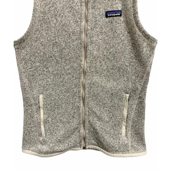 Patagonia Better Sweater‎ Vest Full Zip Pelican Women's Size Medium - Image 5