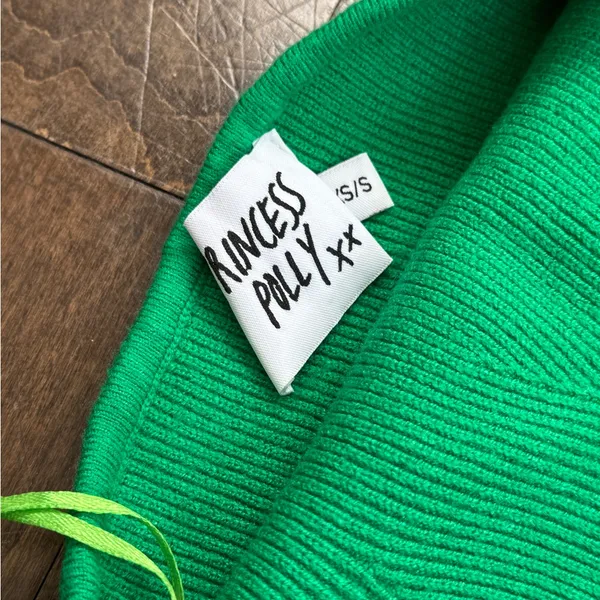 Princess Polly Ribbed green tube mini spring/summer dress - Image 3