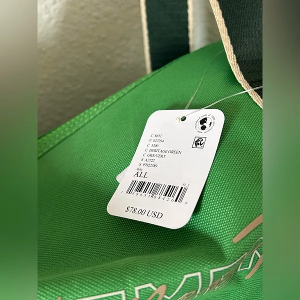Free people good sport duffle bag green nwt - Image 5