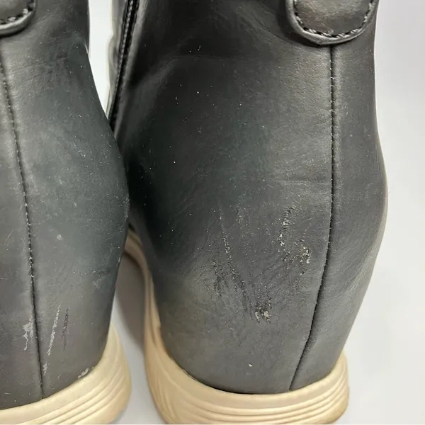 Bare traps Jaci wedge‎ Booties black size 8 - Image 5