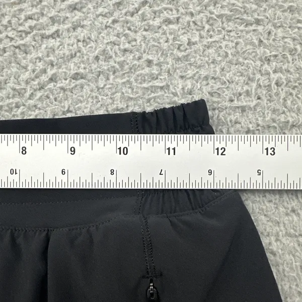 Lululemon Hotty Hot Skirt Skort High Rise Black Athletic Tennis Women's 4 Tall - Image 7