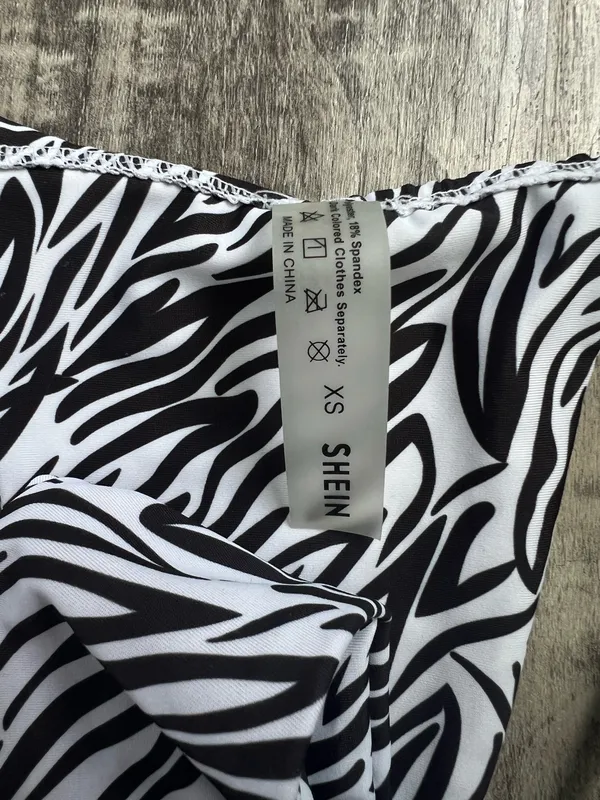 shein zebra bikini set  - Image 4