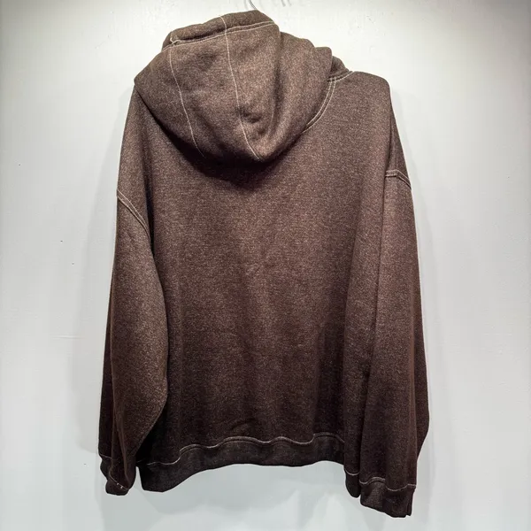 Bobbi Ling Brown Oversized Hoodie Comfy Athleisure Streetwear Grunge - Image 2