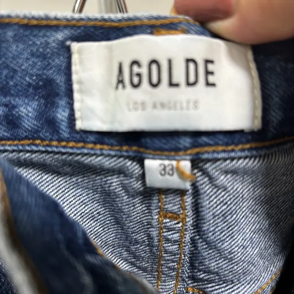 AGOLDE Parker Short Vintage Inspired Shorts Size 33 - Image 4