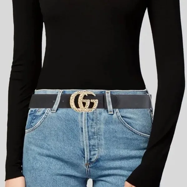 Authentic Gucci Black Leather Belt(Size 75) - Image 3