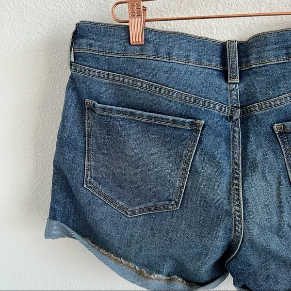 NWT Old Navy Denim Roll Hem Short Stretch Jean Shorts 8 - Image 5