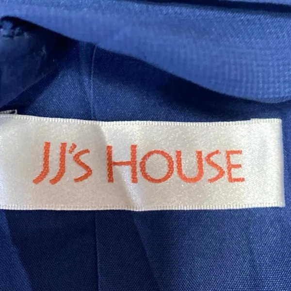 JJ's House Blue Sleeveless Pleated Halter Cami Maxi Bridesmaid A-Line Dress Sz S - Image 4