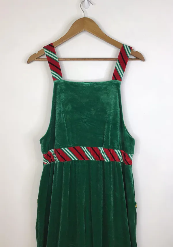 No Boundaries Juniors Christmas Jumpsuit Size Medium - Image 6