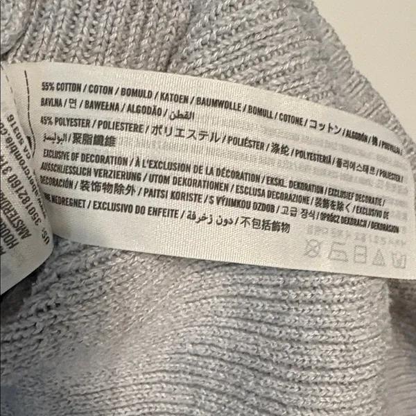 Hollister Light Gray Women's Cardigan Grandmacore - Image 3