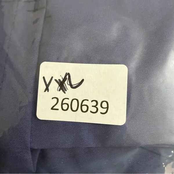 Women's Dark Blue Scrub Set Size XXL #260639 - Image 10