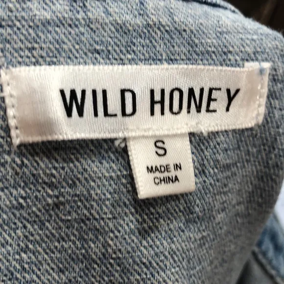 Wild Honey blue denim fringe jacket - Image 7