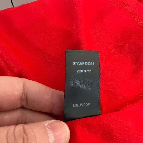 Lulu’s nwt Lost in the Moment Red Maxi Dress size small - Image 13