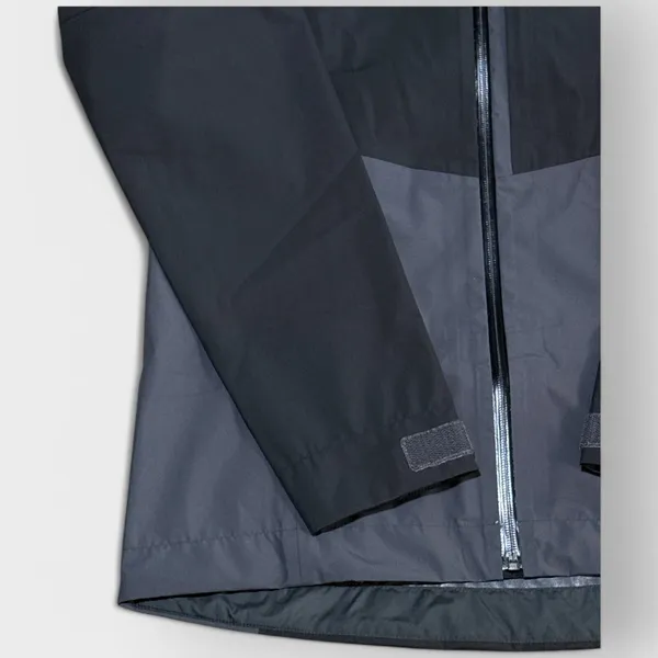 Patagonia Boulder Fork Rain Jacket Size XS Womens Forge Grey Full Zip - Image 4