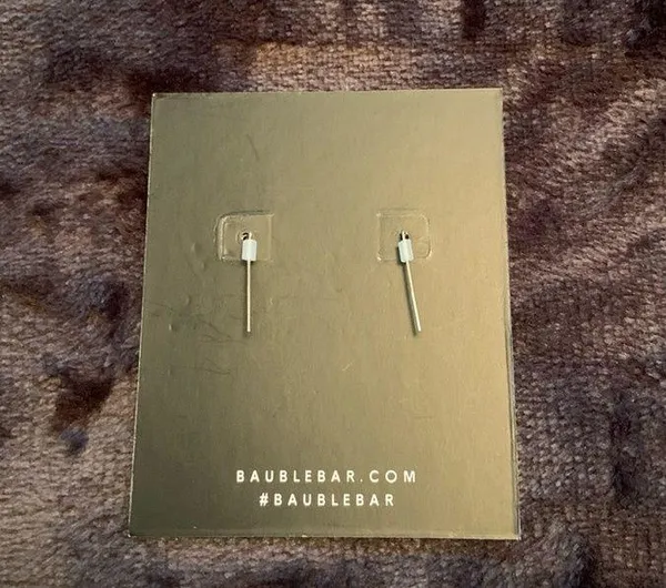Bauble Bar rhinestone ear crawler NWT - Image 2