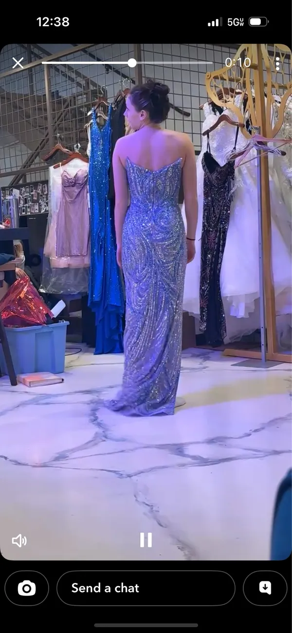 Purple Prom Dress Amarra Style 88291 - Image 4