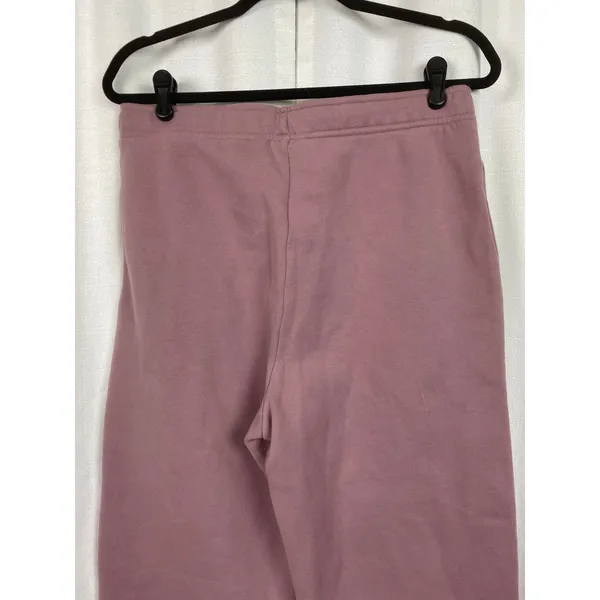 Aritzia Claremont Purple Pink Sweatfleece Cozy Fleece Jogger Pants Sz.M NWT - Image 10