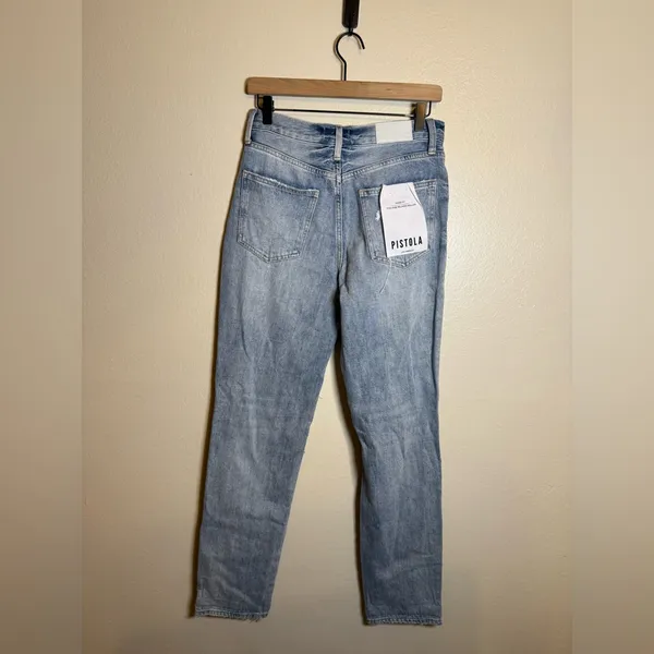 Pistola Presley High Rise‎ Relaxed Roller Jeans in Primetime - Image 5