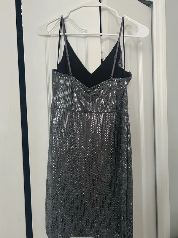 GUESS Women's Sequin Mini Dress - Size L - Image 2