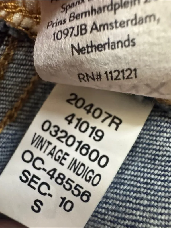 Spanx Seamed Front Wide Leg Jeans in Vintage Indigo S NWT - Image 6