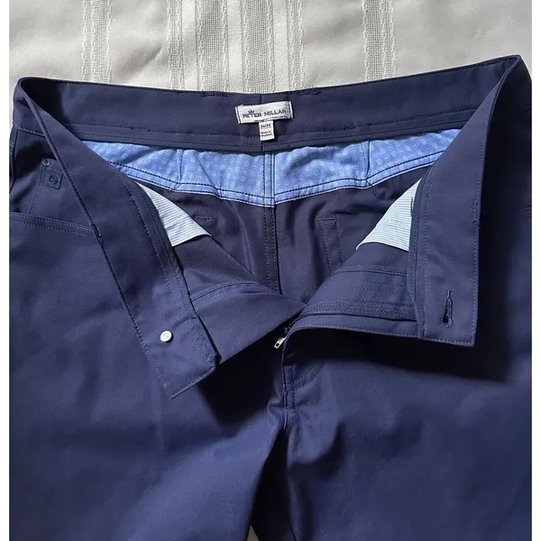Peter Millar Pants Men’s Size 36X27.5 Navy Blue EB66 Performance Sport Golf - Image 12