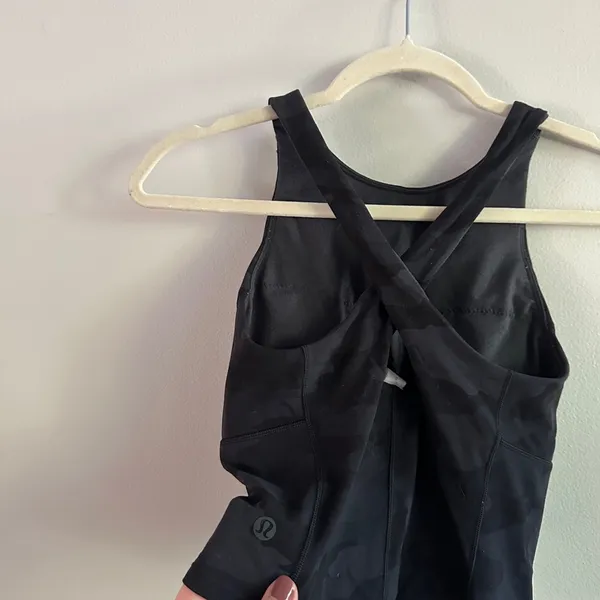 Lululemon Key to Balance Tank - Heritage 365 Camo Deep Coal Multi - Size 2 - Image 10