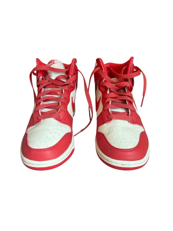 Nike Dunk High Next Nature Light Crimsons Coconut Milk Womens Size 7 FV5960-102 - Image 3