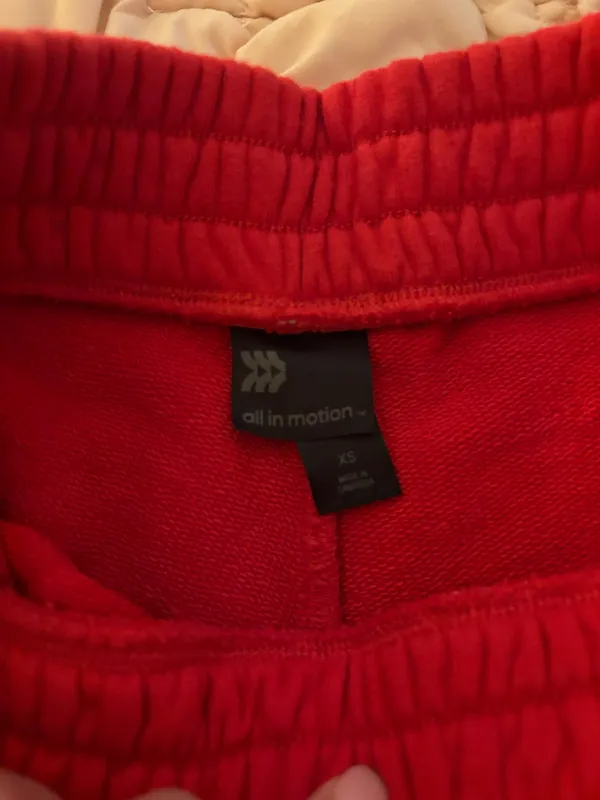 Red Target Sweat Shorts - Image 2