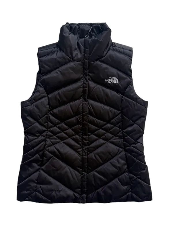 The North Face Aconcagua 550 Quilted Goose Down Puffer Vest Black Size Small - Image 2
