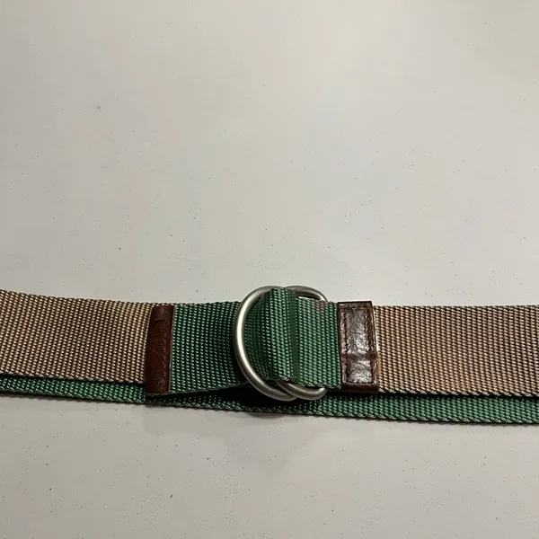 American Eagle reversible belt with silver buckle - Image 3