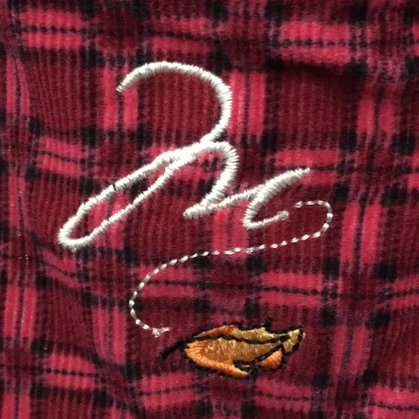 FINAL MARKDOWN Ladies’ Mickey Unlimited LS Embroidered Corduroy Shirt (M) - Image 4