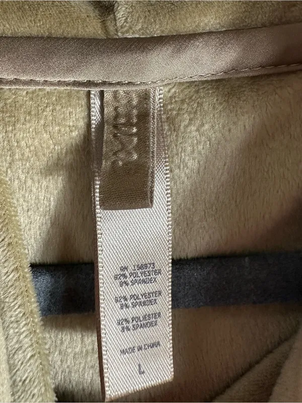SKIMS Velour Zip-Up Hoodie‎ Size Large Soft Plush Lounge Y2K Athleisure - Image 8