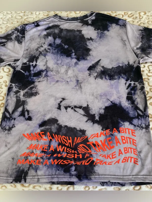 Disney Black & Purple Tie-Dye Witch Graphic Tee - Image 4
