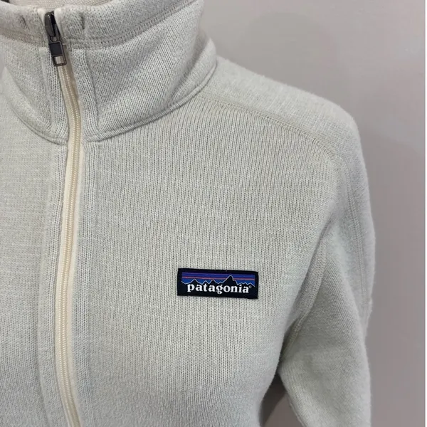 Patagonia‎ Women's Better Sweater® Fleece Jacket Cream Medium - Image 3