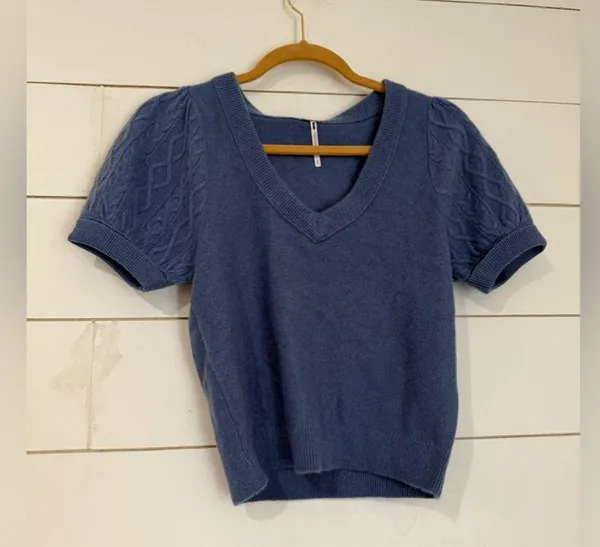 NWOT free people Annabel Cashmere Shirt - Image 10