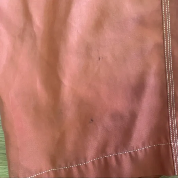 Anthropologie Orange Preppy Career Coastal High Rise Wide Leg Trousers 0 - Image 2