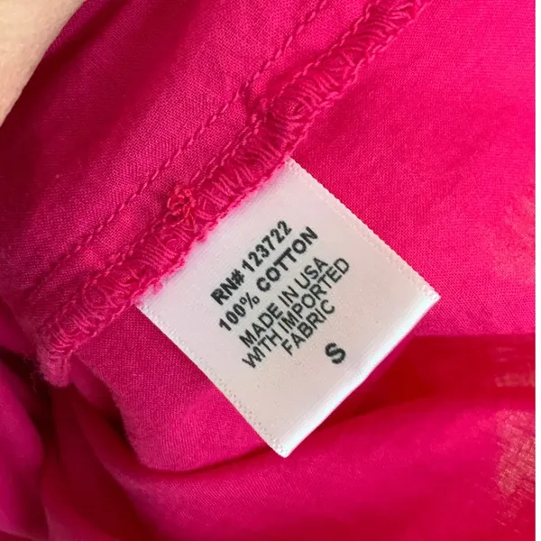 Xirena Magenta Tiered Midi‎ Sun Dress size small - Image 4