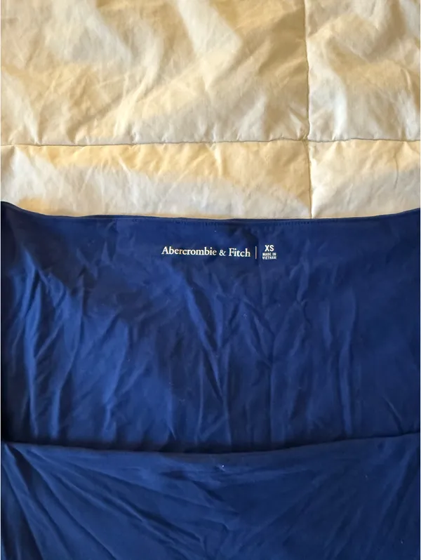 Abercrombie Top Long Sleeve Blue - Image 2