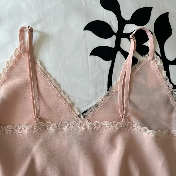 Pink Lace Cami Top - Image 3