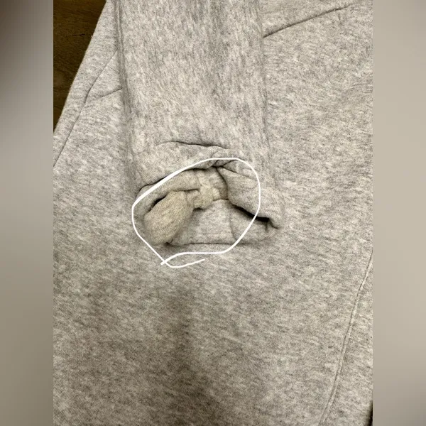 Lululemon Women’s Cardigan Sweater Gray-Size 6 - Image 2
